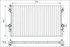 Радіатор охолодження Porsche Cayenne/VW Touareg 3.0D/3.0H/3.6 10- 701126