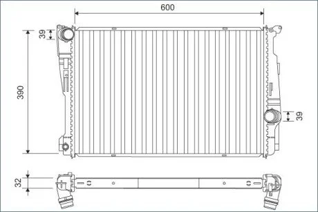 CHLODNICA WODY Valeo 701162