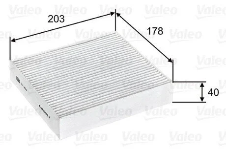Фільтр повітря (салону) Valeo 715603