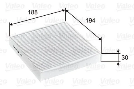 Фільтр салону Valeo 715755