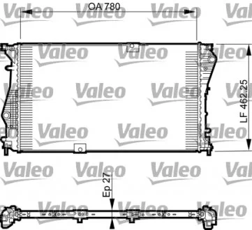 Радиатор Valeo 735599
