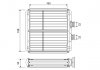 Радіатор обігрівача 811508
