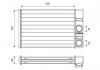 Радиатор отопителя салона 811513