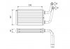 Радіатор обігрівача 811528
