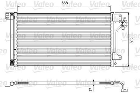 Радиатор кондиционера Valeo 814015 (фото 1)