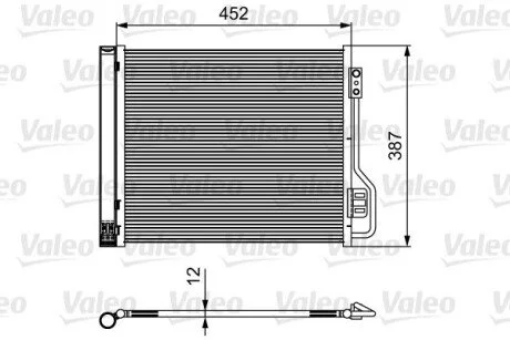 Радиатор кондиционера Valeo 814114 (фото 1)
