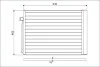 Конденсатор кондицiонера BMW X5(E70,F15) "06-19 814367