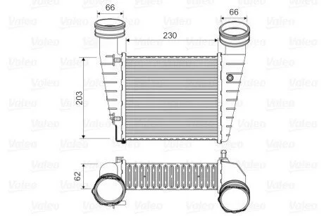 Інтеркулер Valeo 817938