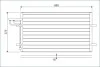 Радатор кондиціонера C-MAX/FOCUS 1.6-2.5 04-12 818046