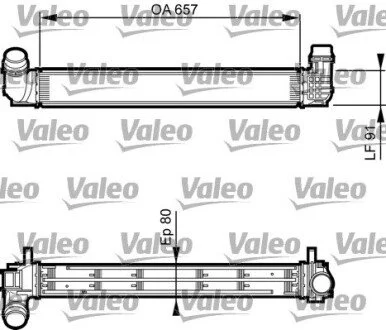 Інтеркулер Valeo 818269 (фото 1)