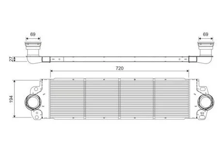Інтеркулер Valeo 818272 (фото 1)