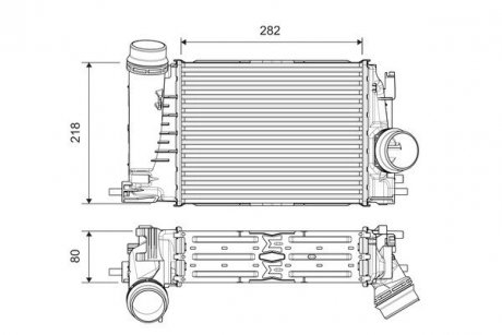 Intercooler RENAULT Valeo 818316