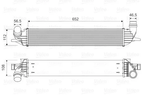 Інтеркулер Valeo 818330