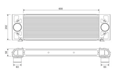Intercooler FORD Valeo 818376
