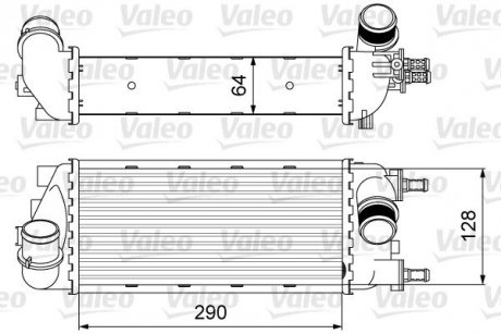 Інтеркулер Valeo 818585