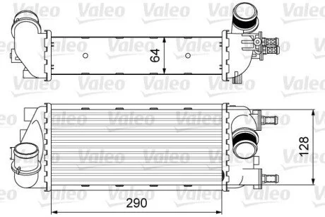 Інтеркулер Valeo 818585