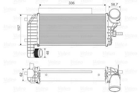 Інтеркулер Valeo 818604