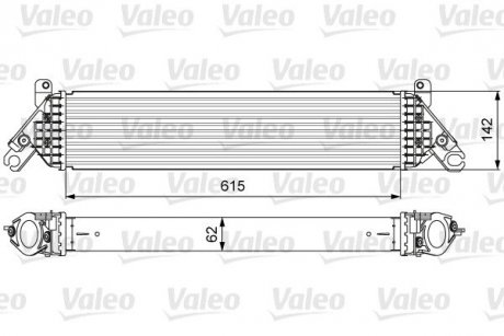 Радиатор наддува Valeo 818630