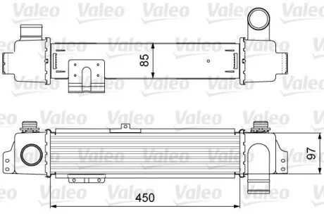 Інтеркулер KIA SORENTO I 2.5D 08.02-03.11 Valeo 818634