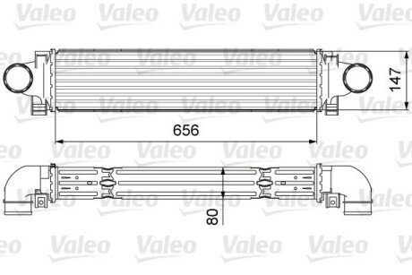 Інтеркулер Valeo 818646