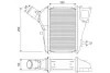 Радіатор інтеркулера Honda CR-V 2.2 i-CTDi/i-DTEC 07- 818686