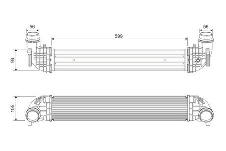 INTERCOOLER Valeo 818690