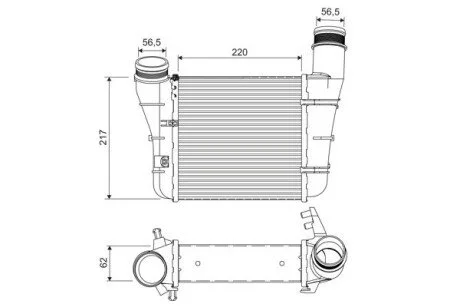 Інтеркулер Valeo 818757 (фото 1)