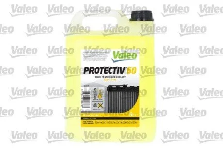Антифриз "Protectiv 50 G12 Yellow", 5 л Valeo 820878