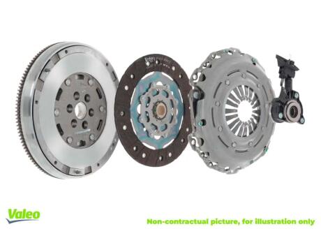 Комплект зчеплення (240,9мм) AUDI Q3, SEAT ALHAMBRA, VW SHARAN, TIGUAN 2.0D 06.11-12.22 Valeo 837548 (фото 1)