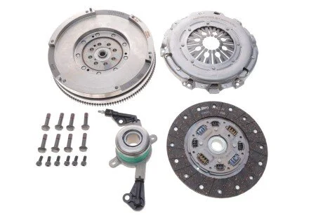 Демпфер + комплект зчеплення VW Crafter 2.5TDI 06-13, 65/80/100kw Valeo 837549