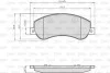 Колодки гальмівні FORD P. TRANSIT 2,2 TDCI 06-14 Valeo 872816 (фото 2)