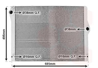 Теплообмінник Van Wezel 06002430