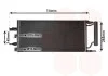 Конденсор кондиціонера BMW 1/2/X1 13+ (Van Wezel) 06005607