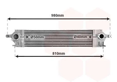 Теплообмінник Van Wezel 13004350