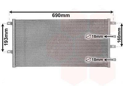 Теплообмінник Van Wezel 28002131