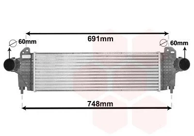 Теплообмінник Van Wezel 28004129