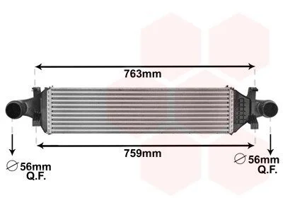 Теплообмінник Van Wezel 30004659