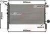 Радиатор ASTRA F 1.4/1.6 LONG PIN Van Wezel 37002023 (фото 2)