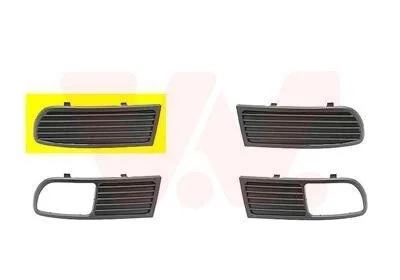 Решетка вентилятора, буфер Van Wezel 4913592