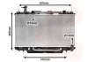 Радіатор FUNCR/RAV4 20i AT +-AC 00 (Van Wezel) 53002301