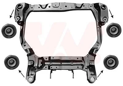 Подрамник передний HYUNDAI ACCENT/ KIA RIO 05>06/11 Van Wezel 8226690