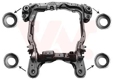 Підрамник передній HYUNDAI TUCSON/ KIA SPORTAGE 04&gt;10 Van Wezel 8267690 (фото 1)
