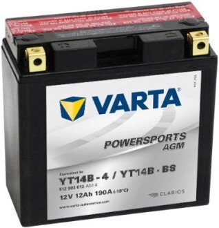 Акумулятор VARTA 512903013A514 (фото 1)