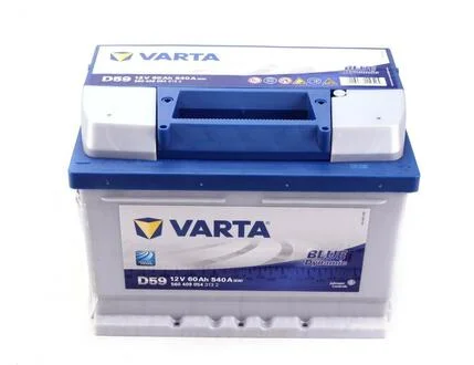 АКБ D59 BLUE DYNAMIC 60 А*ч -/+ 540A VARTA 5604090543132