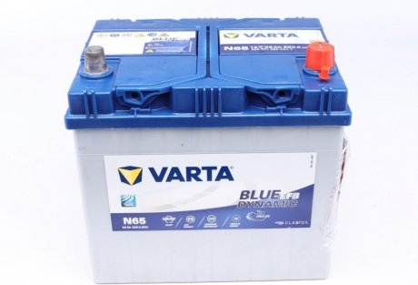 Стартерна батарея (акумулятор) VARTA 565501065 D842