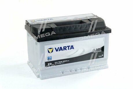 Батарея акумуляторна Black Dynamic 12В 70Аг 640А(EN) R+ VARTA 570144064 (фото 1)