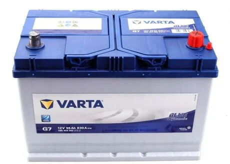 АКБ G7 BLUE DYNAMIC 95 А*ч -/+ 830A VARTA 5954040833132