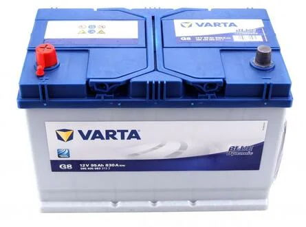 АКБ G8 BLUE DYNAMIC 95 А*ч +/- 830A VARTA 5954050833132