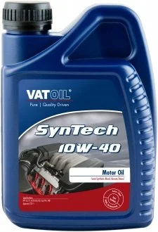 Моторное масло SynTech 10W-40 полусинтетическое 1 л VATOIL 50028