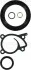 Комплект прокладок двигуна (низ) RENAULT TWINGO III, SMART FORFOUR, FORTWO 1.0 07.14- 081004202